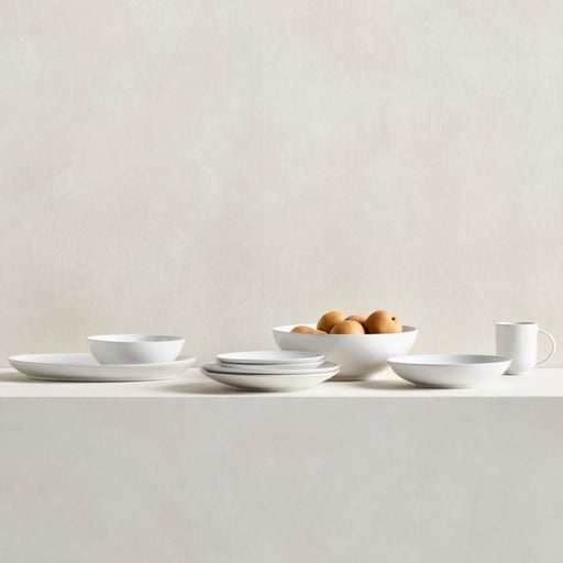 Craft White Stoneware Cereal Bowl