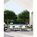 Sunbrella ® Cabana Black Stripe 20"x20" Outdoor Pillow