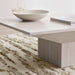 Icon Whitewashed Pine Wood 48" Square Coffee Table