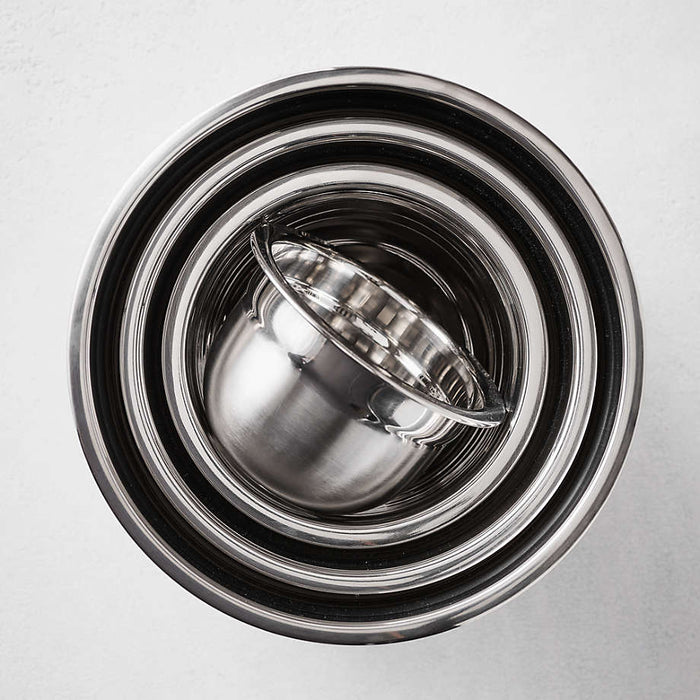4-Piece Stainless Steel Bowls
