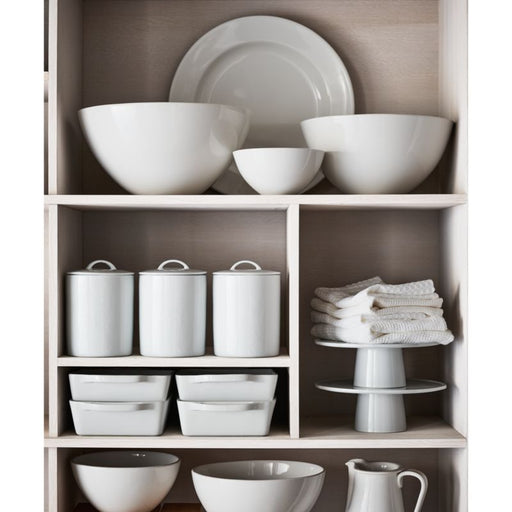 Mercer White Porcelain Large Canister