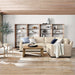 Axis 2-Piece Bench Sectional Sofa with Chaise Lounge