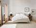 Organic Celeste Grey Standard Pillow Sham