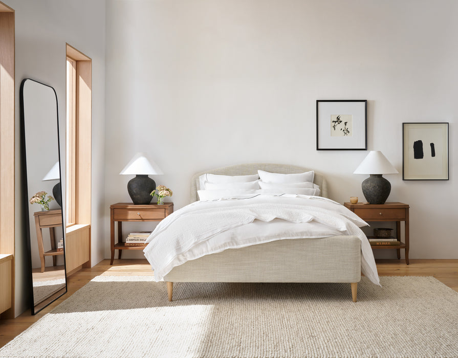 Organic Celeste Grey Standard Pillow Sham