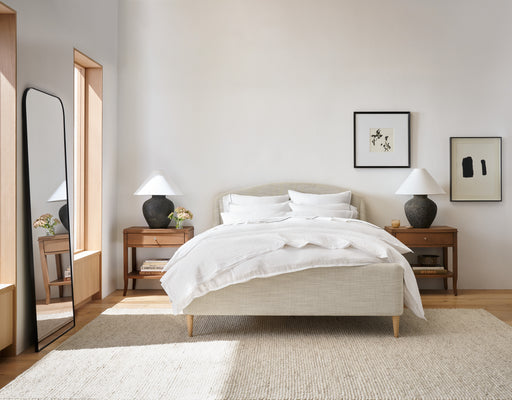 Organic Celeste White King-Size Quilt