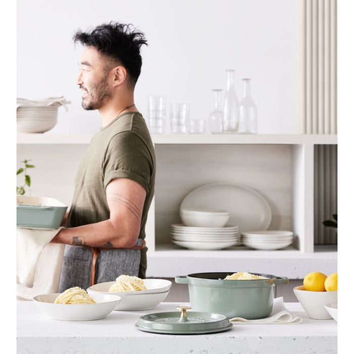 Staub ® 5.5-Qt. Eucalyptus Round Cocotte
