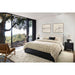Casa Black Oak Wood Queen Storage Bed with Outlet