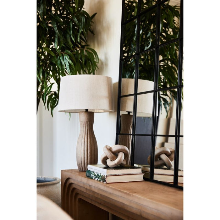 Valo 72" Rectangular Natural Pine Wood Console Table