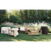 Gig Leather Chesterfield Chair by Leanne Ford