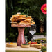 Rose Cappuccino Marble Tall Dessert Stand by Laura Kim