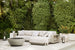 Puebla 16" Off-White Square Concrete Indoor/Outdoor Side Table