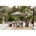 Abaco Resin Wicker Outdoor Dining Chair with Canvas Natural Sunbrella ® Cushion