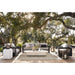 Puebla 16" Off-White Square Concrete Indoor/Outdoor Side Table