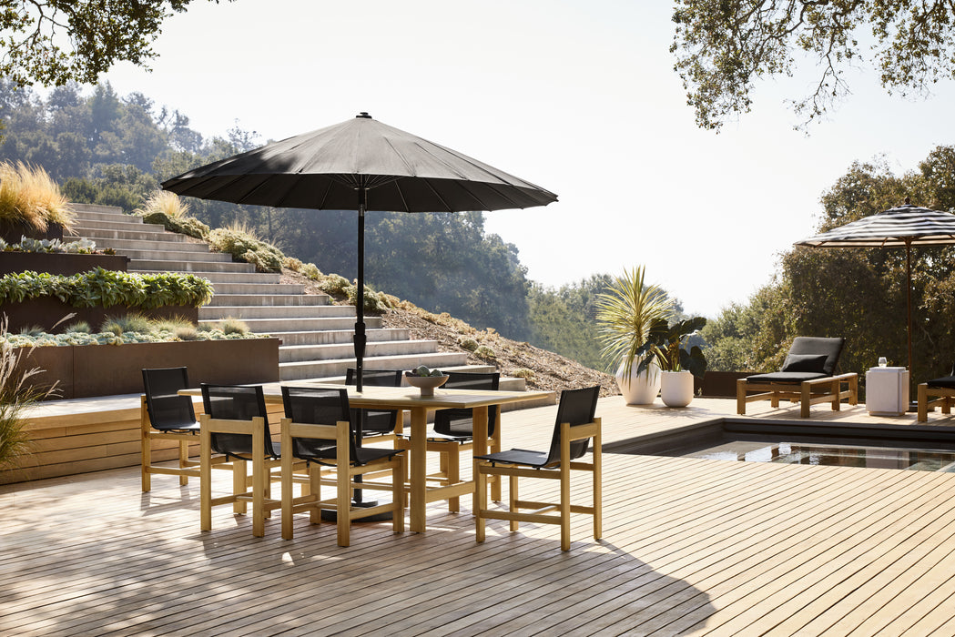 Anguilla Teak Outdoor Dining Table Set