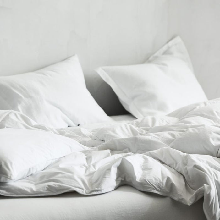 Classic Organic Cotton Down Feather King Bed Pillow