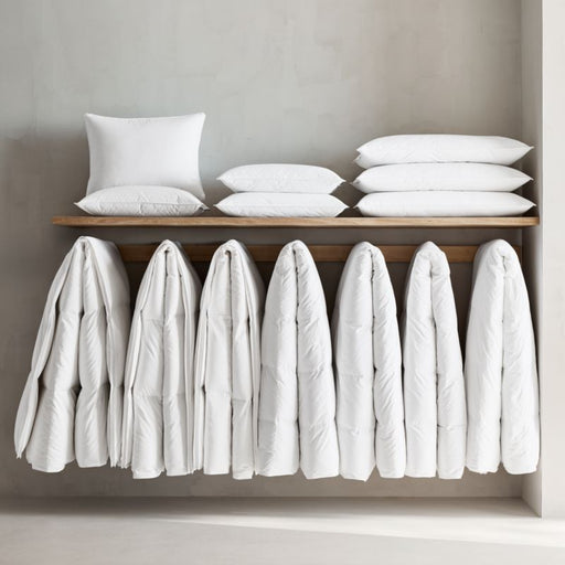 Classic Organic Cotton Down-Alternative Medium Euro Bed Pillow