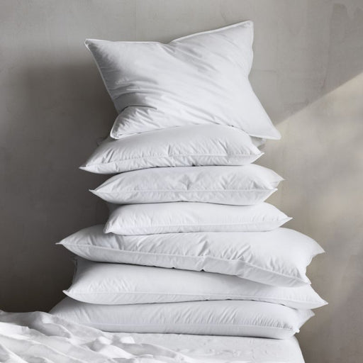 Essential Organic Cotton Down Feather Standard Sham Bed Pillow Insert