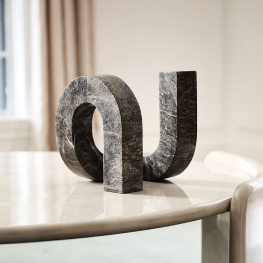 Lucy Green Marble Decorative Sculpture by Brigette Romanek