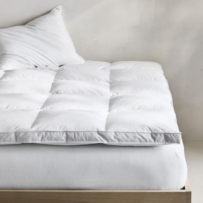 Classic Organic Cotton Down-Alternative Fiber King Matteress Topper