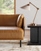 Wells 73" Leather Apartment Sofa