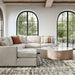 Barrett II 91" Reversible Storage Chaise Lounge Sectional Sofa