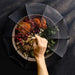 Black Mesh 18" Round Food Cover