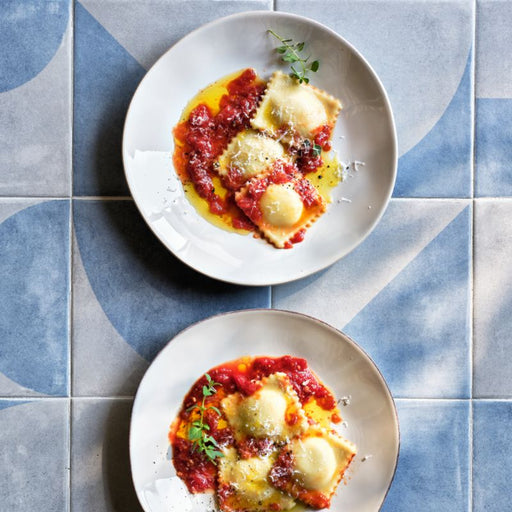 Marin White Stoneware Dinner Plate