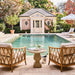 The Hartford Wood Outdoor Lounge Chair by Jake Arnold