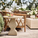 The Hartford 90" Wood Outdoor Sofa by Jake Arnold