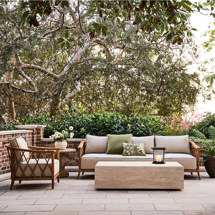 The Hartford Wood Outdoor Lounge Chair by Jake Arnold