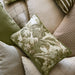 Collins Twill Weave 20"x20" Cream Outdoor Throw Pillow by Jake Arnold