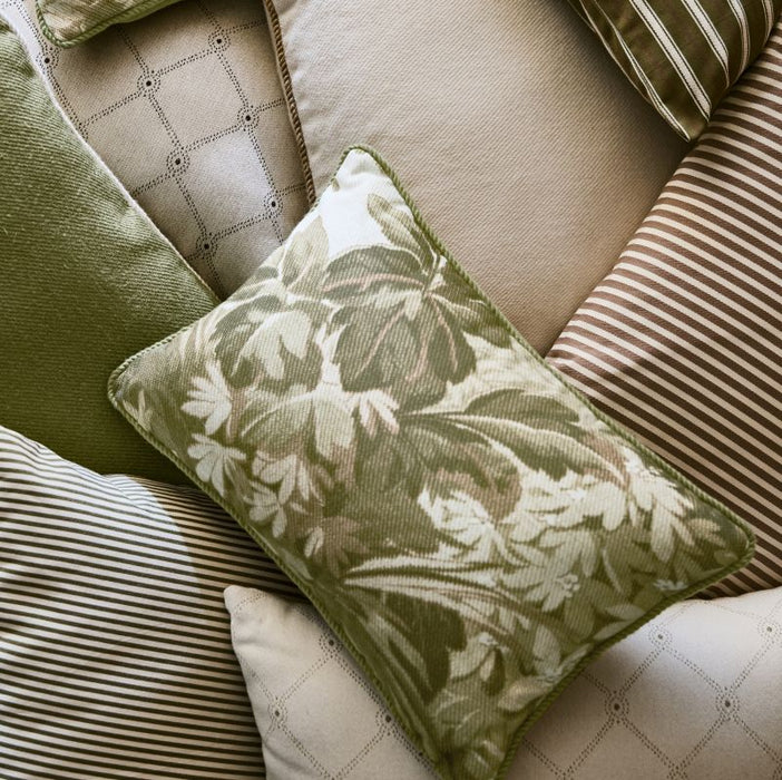Sunbrella ® Sweeney 22"x15" White Nectar Outdoor Throw Pillow by Jake Arnold