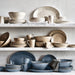 Marin Sand Stoneware Low Bowl