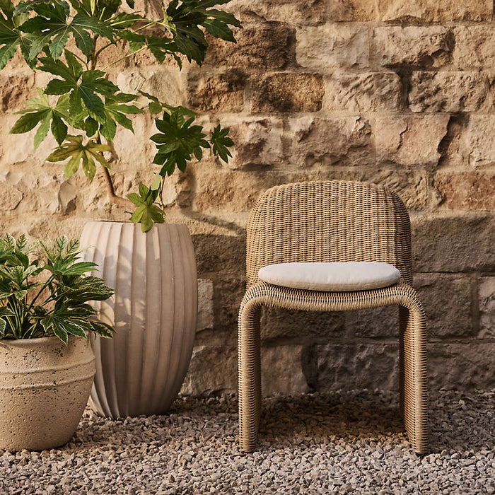 Malta Ivory Indoor/Outdoor Planter 16"x13"