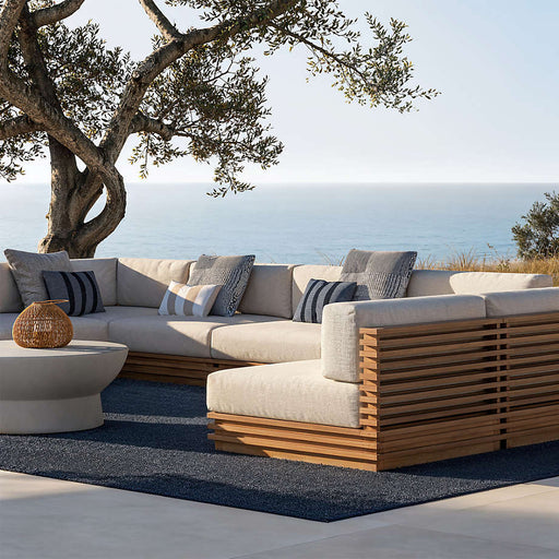 Marfa 40" Outdoor Concrete Coffee Table