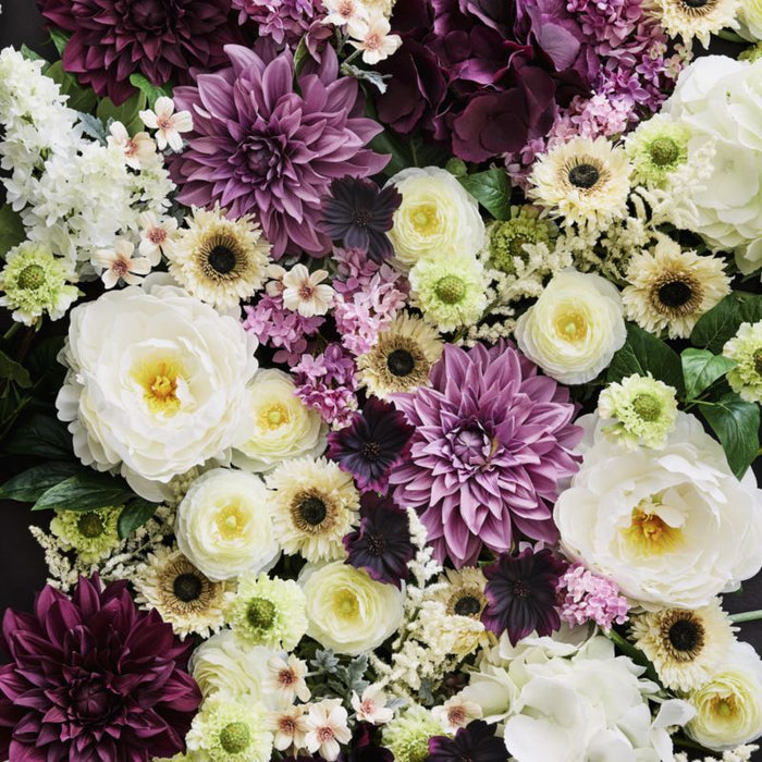 Faux Burgundy Dahlia Stem 24" by Abigail Ahern