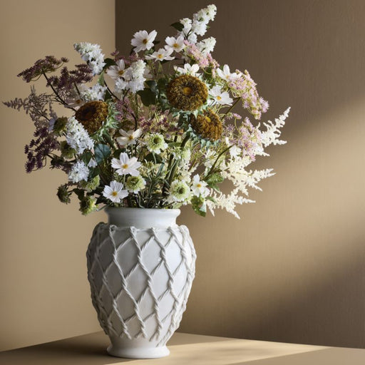 Faux Pink Queen Anne's Lace Stem 43" by Abigail Ahern