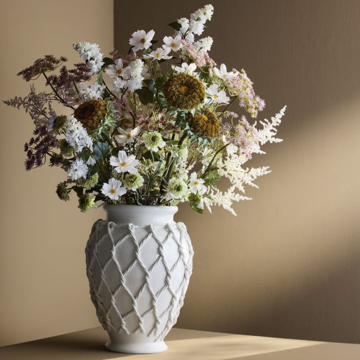 Faux Pink Queen Anne's Lace Stem 43" by Abigail Ahern