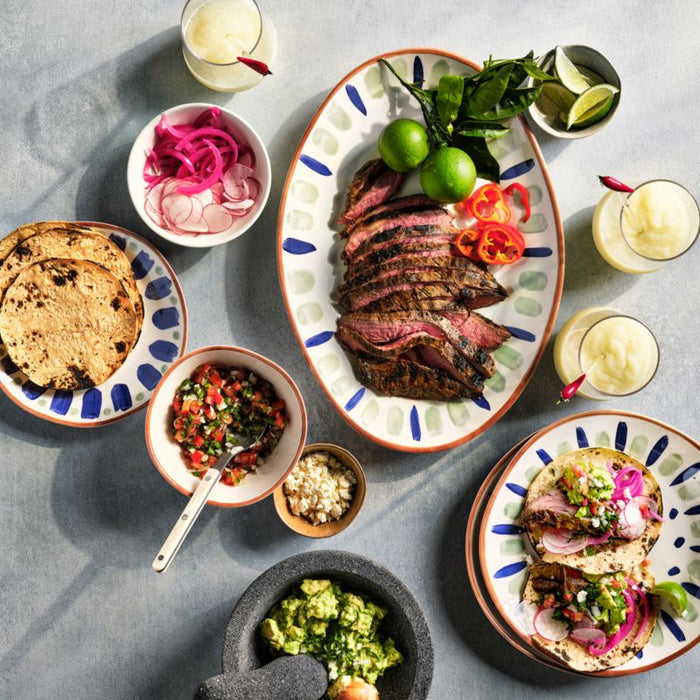 Taormina Oval Outdoor Melamine Platter