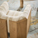 Anvers Striped Accent Chair