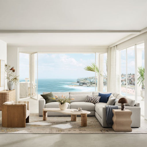 Anvers Striped Accent Chair