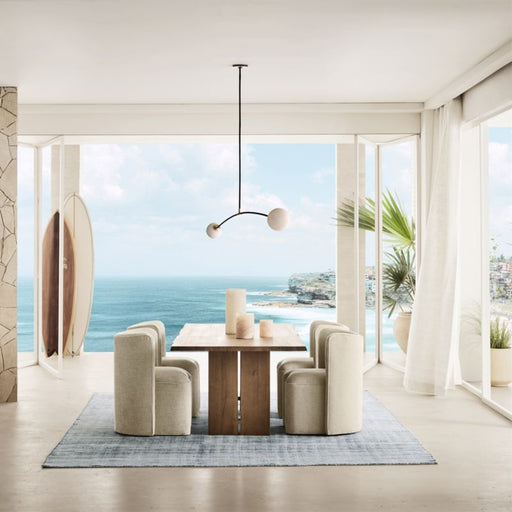 Medium Marbled Glass Hurricane Candle Holder 8"