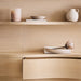 Coast 80" Whitewashed Oak Open Storage Bookcase