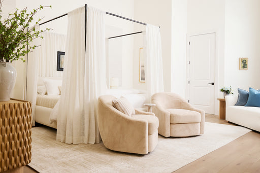 Elys Swivel Accent Chair by Jeremiah Brent