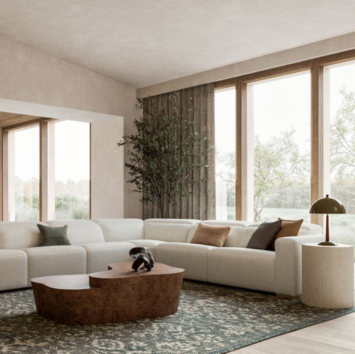 Mesa Oak Burl 55" Coffee Table