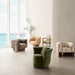 Anvers Striped Accent Chair