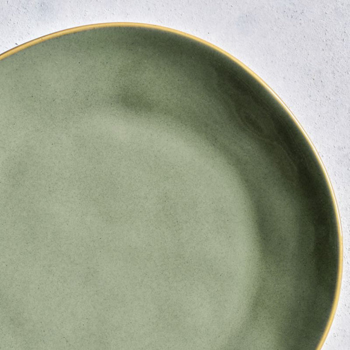Marin Sage Green Stoneware Dinner Plate