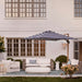 Abaco 83" Resin Wicker Outdoor Sofa with Canvas Natural Sunbrella ® Cushions