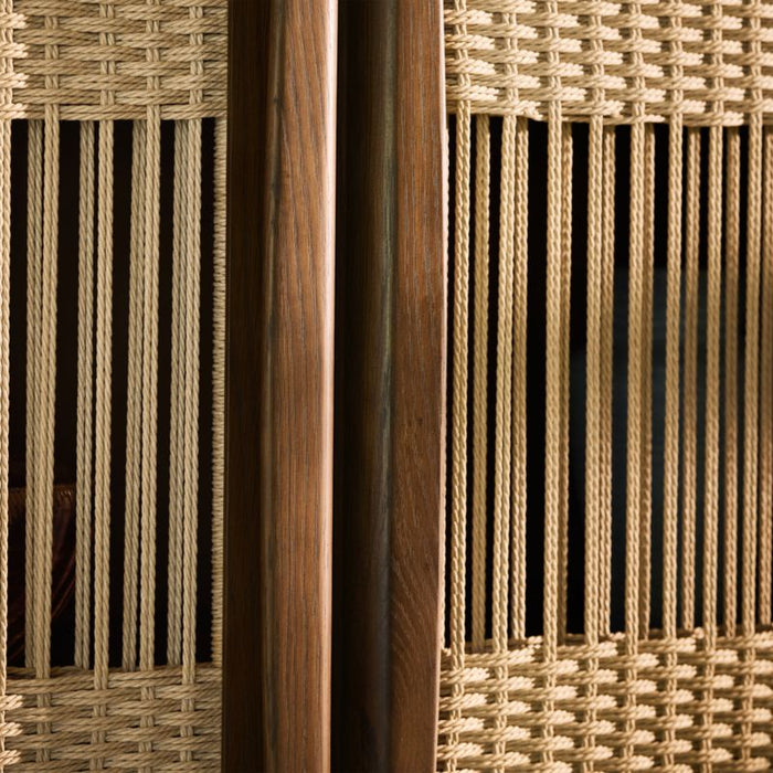 Talay 44" Fumed Oak Closed Storage Cabinet