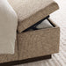 Larchmont Upholstered King Bed with Storage Bench